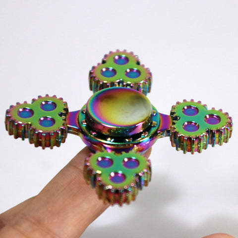 2017 R188 Bearing gear Fidget Spinner Hand Spinner Finger Toy Metal Anti Stress Reliever Handspinner