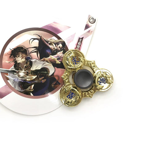 LOL Spinner Toy Naruto Fidget Hand Spinner Stress Relief Metal Weapon Spiner