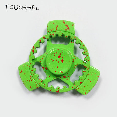 EDC Toy Anxiety Stress Wheel UFO Fidget Spiner Metal Hand Spinner Finger Spinner