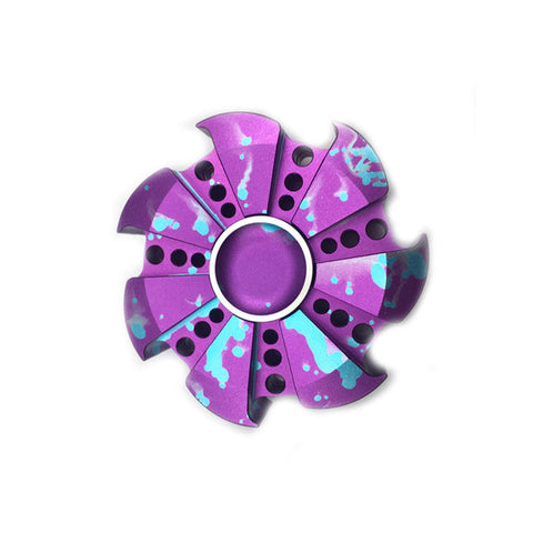 Do Dower EDC Fidget Spinner Rose Turbine Hand Spinner Focus Toys Aluminum Alloy/Steel/Brass/Copper Fidget Spinner Hands Toys