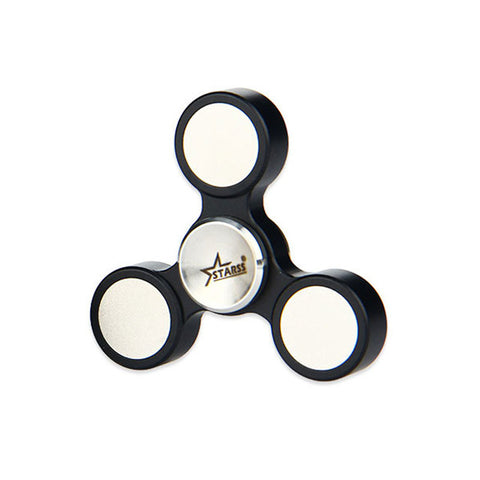 Do Dower Hand Spinner Aluminum Tri-Bar Hand Fidget Spinner Finger Toy Aluminum Made Replaceable Bearing Stress Relief Toy