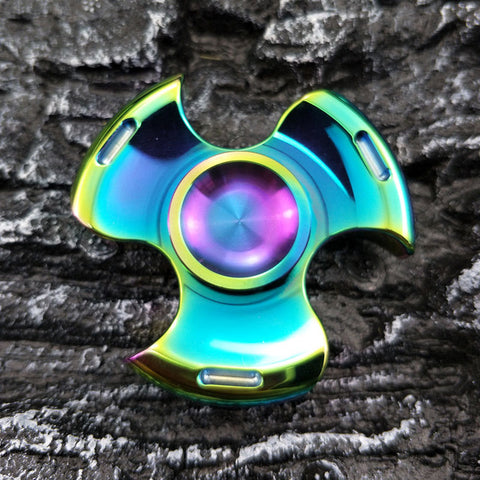 Do Dower Tri-spinner Fidget Spinner Steel Hand Spinner 688 Hybrid Ceramic Bearing Educational Toys Spinner Hand Anti Stress Toy