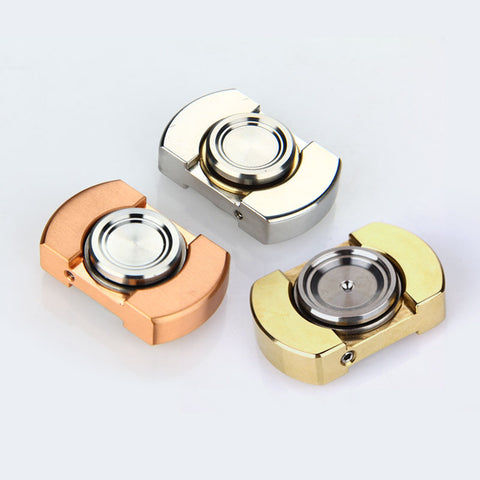 Do Dower EDC Hand Spinner Brass Steel Fidget Spinner Focus Toys Hybrid Ceramic Bearing Spinner Toy Keep Spinning Over 3 Minutes