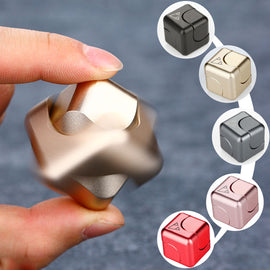 2017 New Square Spinner Fidget Toy EDC Hand Spinner Aluminium 688 Hybrid Ceramic Bearing Spinner Hand For Autism and ADHD