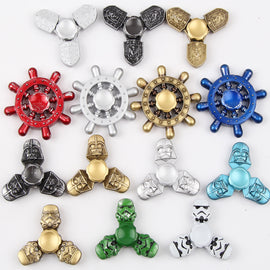 2017 NEW STAR WAR Fidget spinner hand spinner EDC toy For Autism ADHD Finger toy high-end baring long-time rotation alloy metal