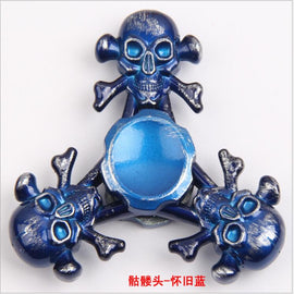 2017 Skull Fidget spinner hand spinner EDC toy For Autism ADHD Finger toy Bearing For Autism ADHD