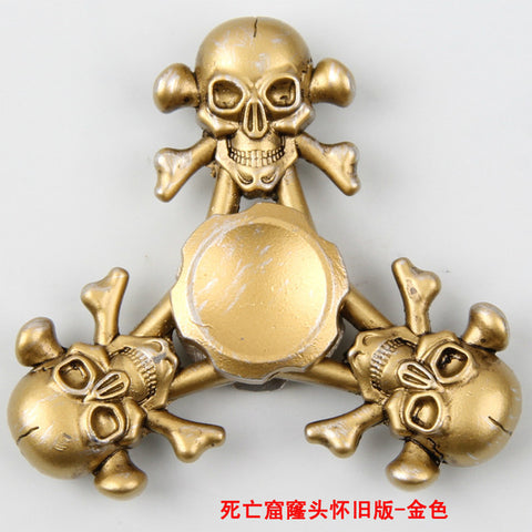 2017 Skull Fidget spinner hand spinner EDC toy For Autism ADHD Finger toy Bearing For Autism ADHD