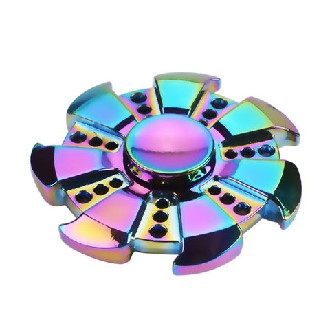 2017 3 colours Tri-spinner Finger Spinner Triangle Handspinner Fidget Hand Spinner Zinc Alloy Fidget Toy Anti Stress Kids Gift