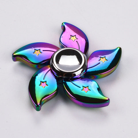 2017 3 colours Tri-spinner Finger Spinner Triangle Handspinner Fidget Hand Spinner Zinc Alloy Fidget Toy Anti Stress Kids Gift