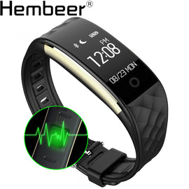 S2 Bluetooth Smart Band Wristband Heart Rate Monitor IP67 Waterproof Smartband Bracelet For Android IOS Phone  Activity Tracker