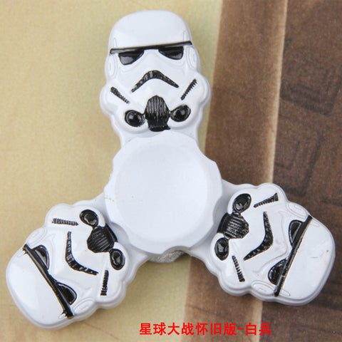 2017 NEW STAR WAR Fidget spinner hand spinner EDC toy For Autism ADHD Finger toy high-end baring long-time rotation alloy metal