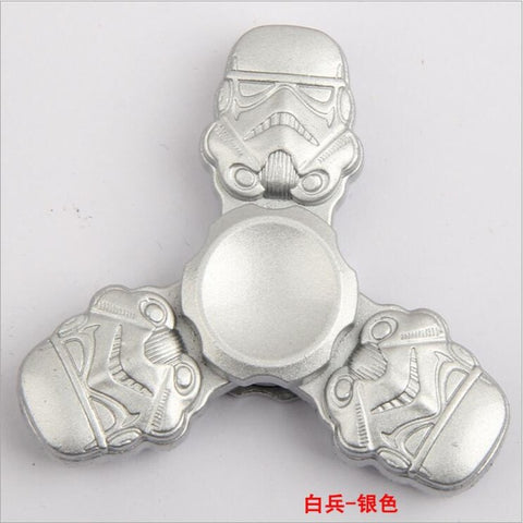 2017 NEW STAR WAR Fidget spinner hand spinner EDC toy For Autism ADHD Finger toy high-end baring long-time rotation alloy metal