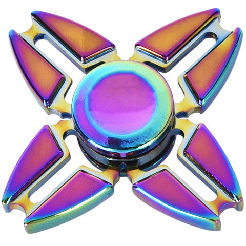 2017 3 colours Tri-spinner Finger Spinner Triangle Handspinner Fidget Hand Spinner Zinc Alloy Fidget Toy Anti Stress Kids Gift