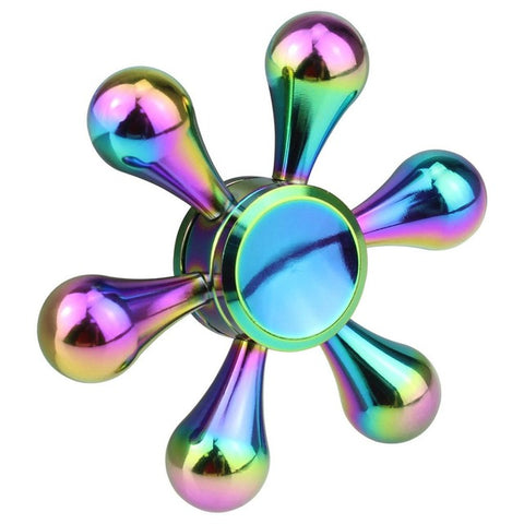 2017 3 colours Tri-spinner Finger Spinner Triangle Handspinner Fidget Hand Spinner Zinc Alloy Fidget Toy Anti Stress Kids Gift