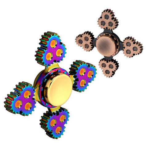 2017 R188 Bearing gear Fidget Spinner Hand Spinner Finger Toy Metal Anti Stress Reliever Handspinner