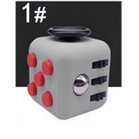 ABS Fidget Cube Toys Desk Spin Magic Cubes Stress Relief Toy ABS Material Puzzle Cube EDC Toys Anti Stress Gifts for Kids Adults