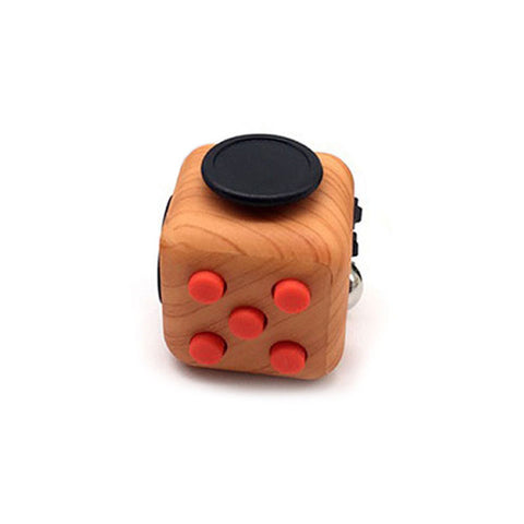 ABS Fidget Cube Toys Desk Spin Magic Cubes Stress Relief Toy ABS Material Puzzle Cube EDC Toys Anti Stress Gifts for Kids Adults