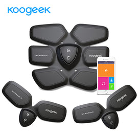 Koogeek Smart Fitness Gear EMS abdominal Exerciser Household abdominal muscles Intensive Training Electric Slimming Massager