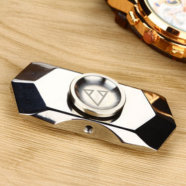 EDC Fidget Hand Spinner Focus Toy Steel Tri-spinner with 688 Hybrid Ceramic Bearing Educational Toys Anti Stress for Autism ADHD