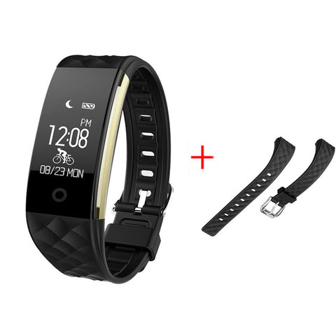 S2 Bluetooth Smart Band Wristband Heart Rate Monitor IP67 Waterproof Smartband Bracelet For Android IOS Phone  Activity Tracker