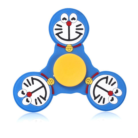 2017 Fidget Spinner Finger Spinner Tri-spinner Hand Spinner Bearing Anti Stress Fidget Toy Handspinner Plastic Glow in The Dark