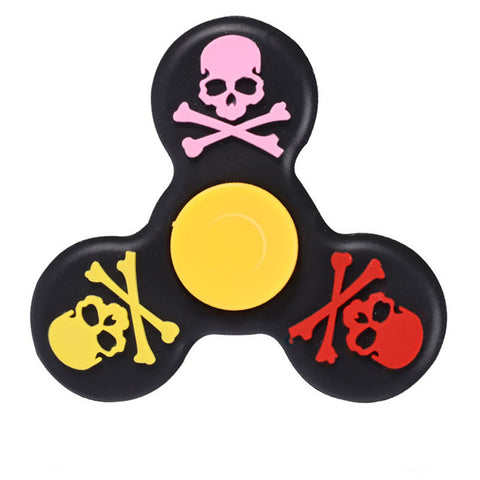 2017 Fidget Spinner Finger Spinner Tri-spinner Hand Spinner Bearing Anti Stress Fidget Toy Handspinner Plastic Glow in The Dark