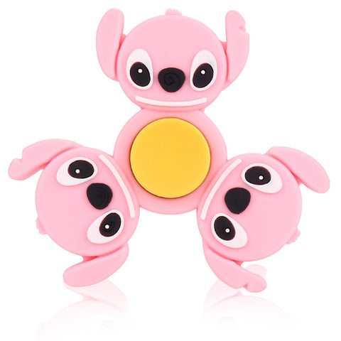 2017 Fidget Spinner Finger Spinner Tri-spinner Hand Spinner Bearing Anti Stress Fidget Toy Handspinner Plastic Glow in The Dark