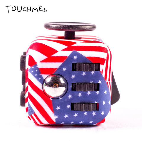 Stress Relief Toy Spinner EDC 3.3cm Original Camo Fidget Cube