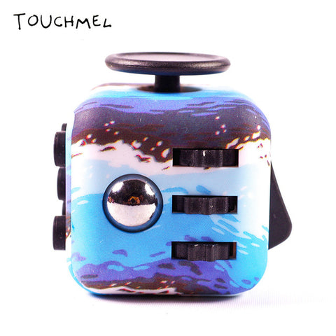 Stress Relief Toy Spinner EDC 3.3cm Original Camo Fidget Cube