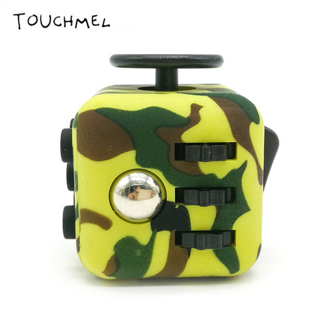 Stress Relief Toy Spinner EDC 3.3cm Original Camo Fidget Cube