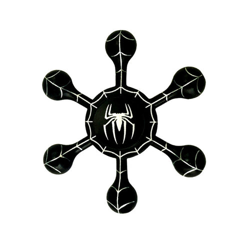 Latest Hero Metal Fidget Puzzle Spinner Hand Newest Iron Man Finger Spinner Spider Man Tri-spinner Adult Kid Child Relax Toy