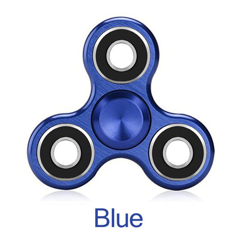 High Speed Metal Fidget Spinner Fashion Snowflake Hand Spinner Newest Design Tri-Spinner Stress Relieve Gyro Adult Kid Child Toy