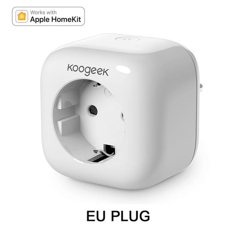 Koogeek Smart Socket Wifi Plug for Apple HomeKit Smart Plug Powercube EU Plug Monitor Power Energy Siri Remote Control