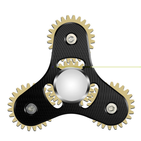 2017 3 Gears R188 Bearing Fidget Spinner Hand Finger toy Metal alloy Anti Stress Reliever Handspinner ADHD desk toy Gyro EDC