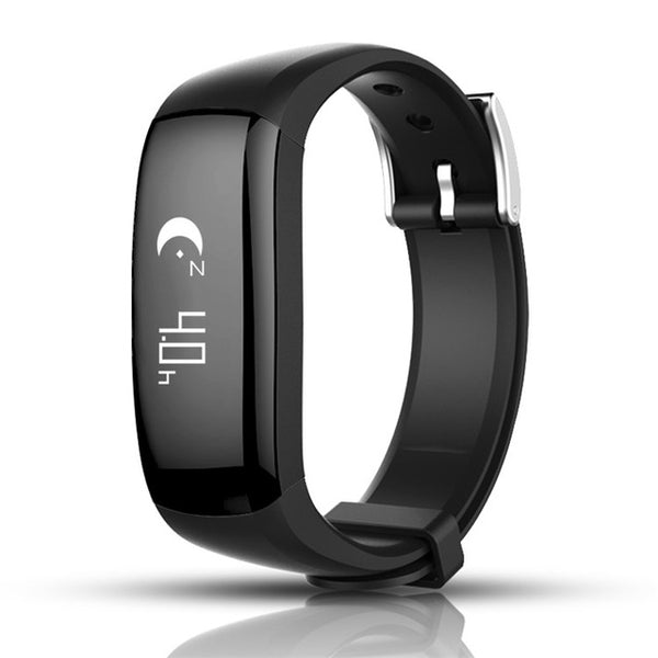 Hembeer P6 Smart Band Vibrating Alarm Bracelet Calorie Counting Wristband Bluetooth Fitness Tracker Clock pk fitbits Miband2