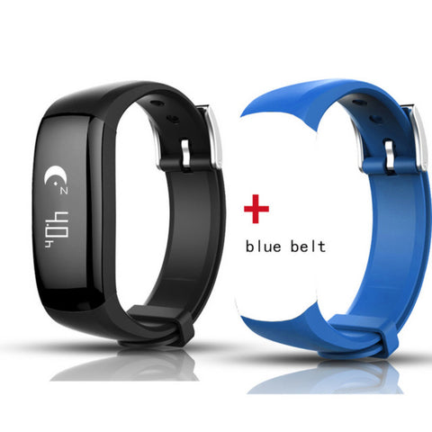 Hembeer P6 Smart Band Vibrating Alarm Bracelet Calorie Counting Wristband Bluetooth Fitness Tracker Clock pk fitbits Miband2